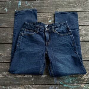 New Cat & Jack Dark Blue Straight Leg Jeans